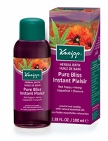Bottle of Kneipp Pure Bliss Instant Plaisir in Red Poppy