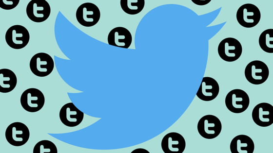 Twitter bird icon surrounded by symbol for tweets