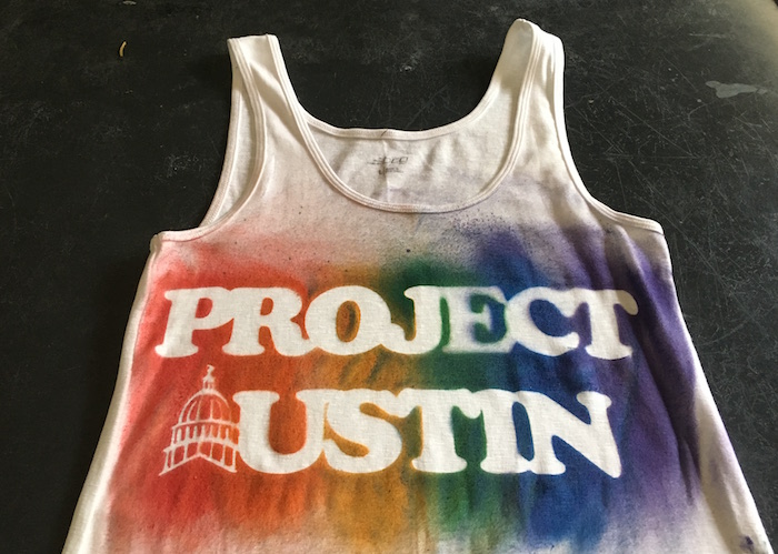 Project Austin tagged T-shirt
